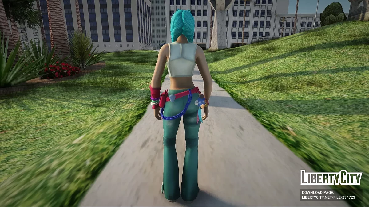 Коталина из Fortnite / GTA San Andreas