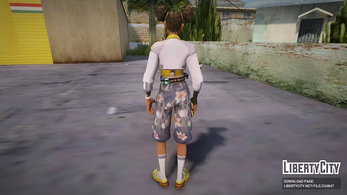 Лавандра из Fortnite / GTA San Andreas