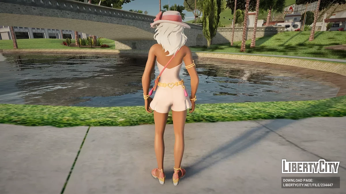Летняя Афродита из Fortnite / GTA San Andreas