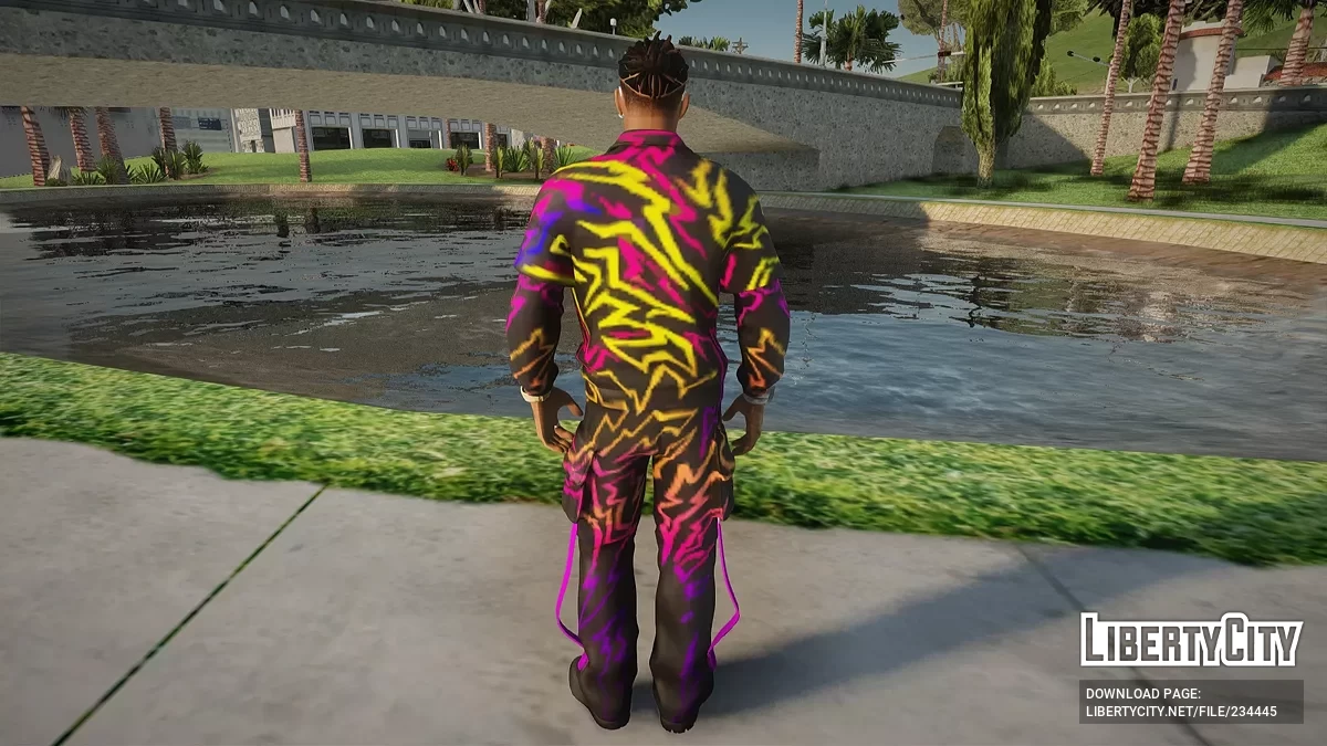 Льюис Хэмилтон из Fortnite / GTA San Andreas