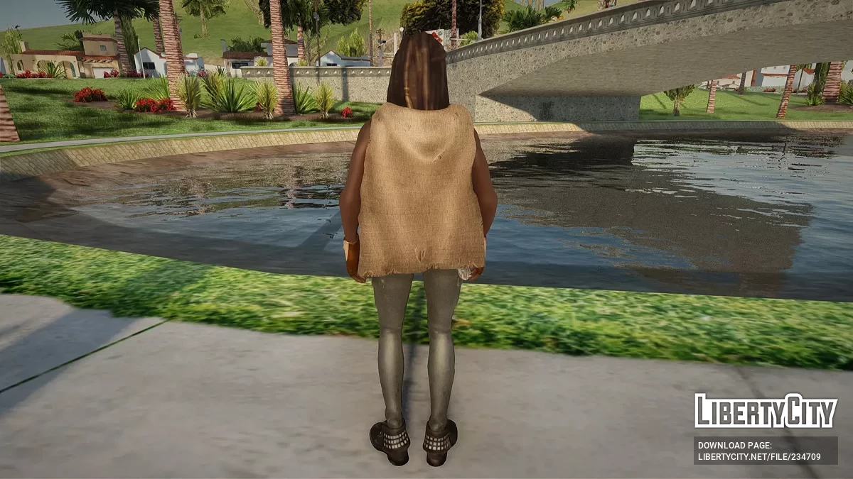 Мишонн из Fortnite / GTA San Andreas