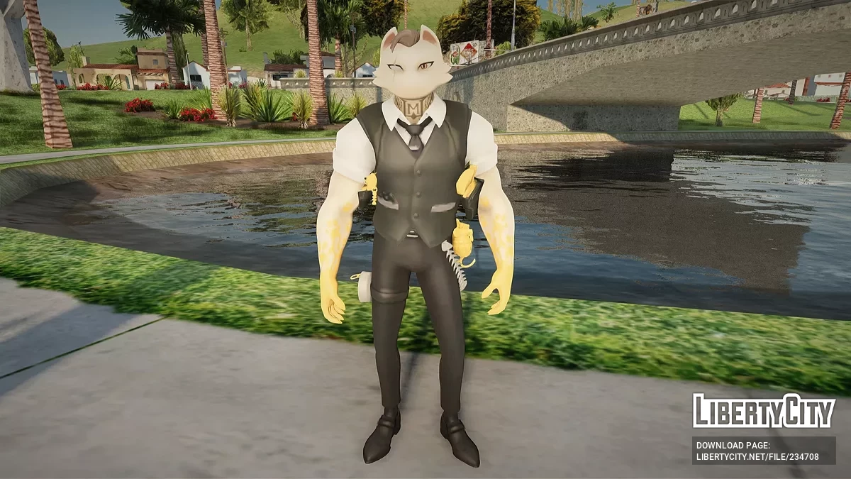 Мистер Мяудас из Fortnite / GTA San Andreas