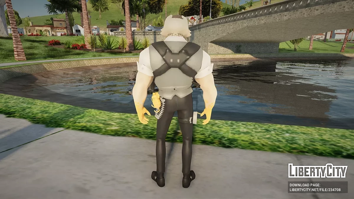 Мистер Мяудас из Fortnite / GTA San Andreas