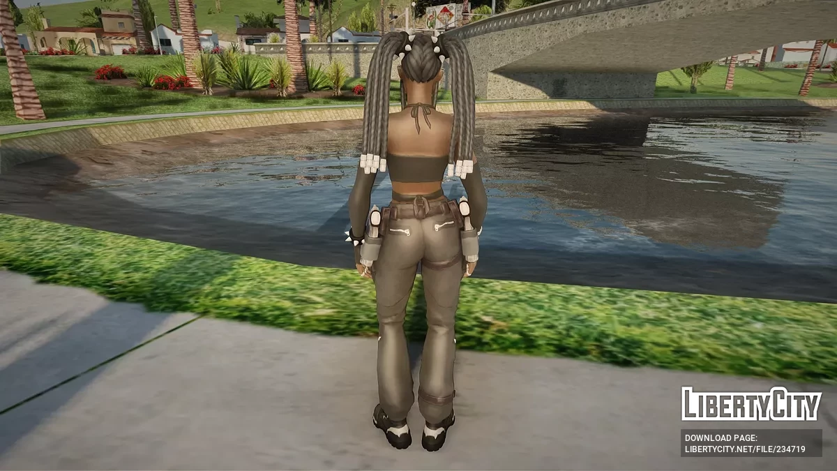 Ниа из Fortnite / GTA San Andreas