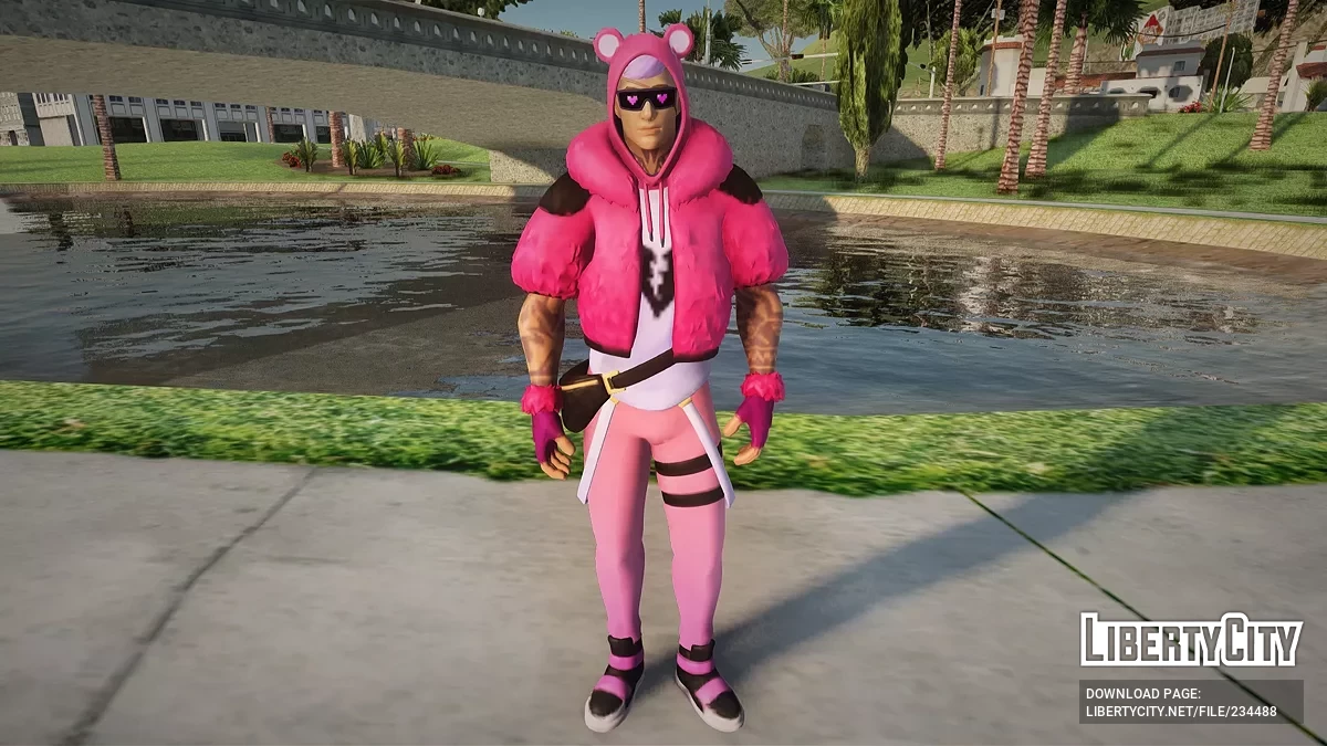 Обниматель из Fortnite / GTA San Andreas