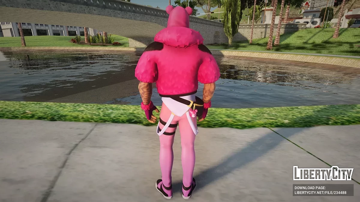 Обниматель из Fortnite / GTA San Andreas