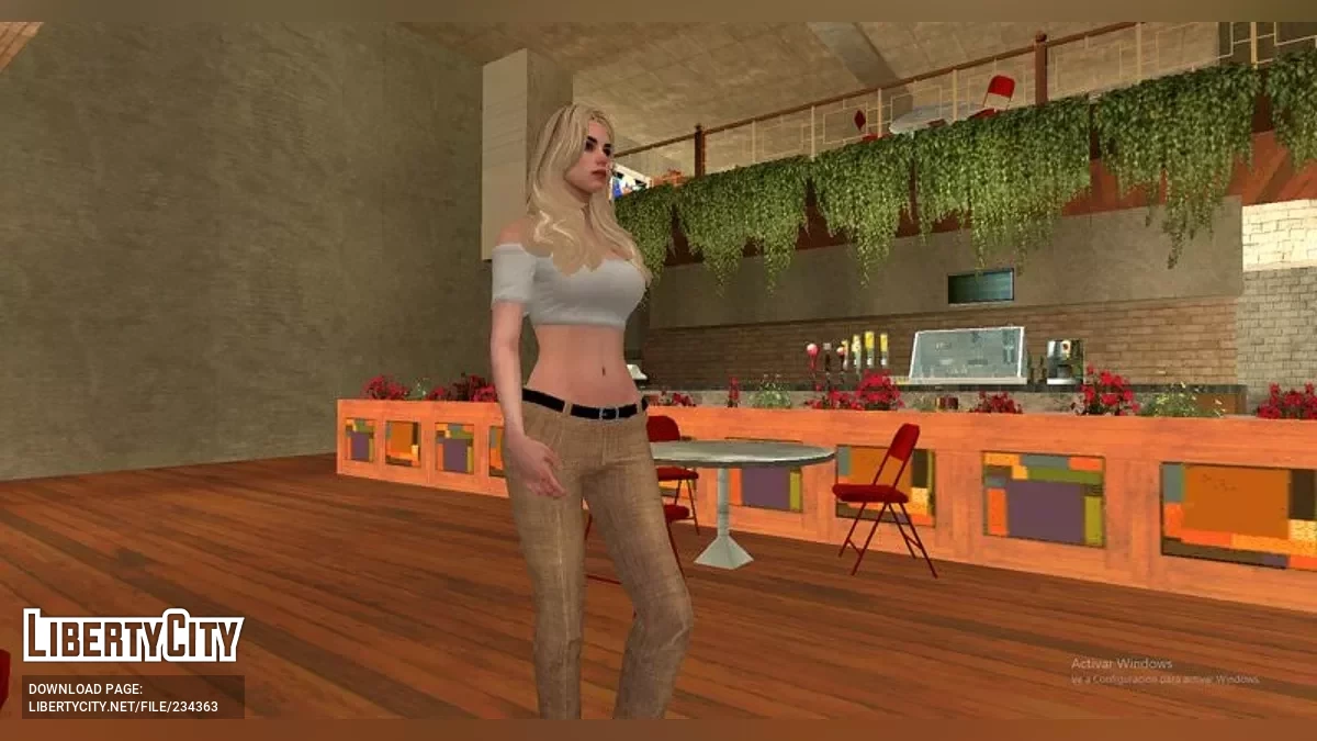 Оливия из The Grand Mafia / GTA San Andreas