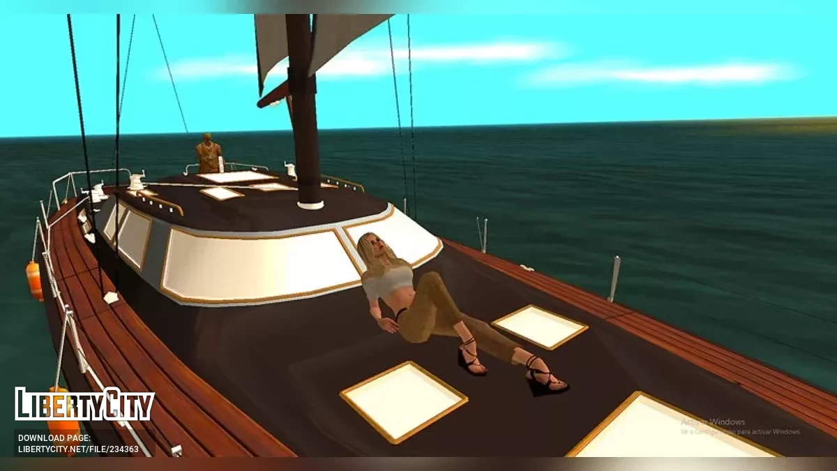 Оливия из The Grand Mafia / GTA San Andreas