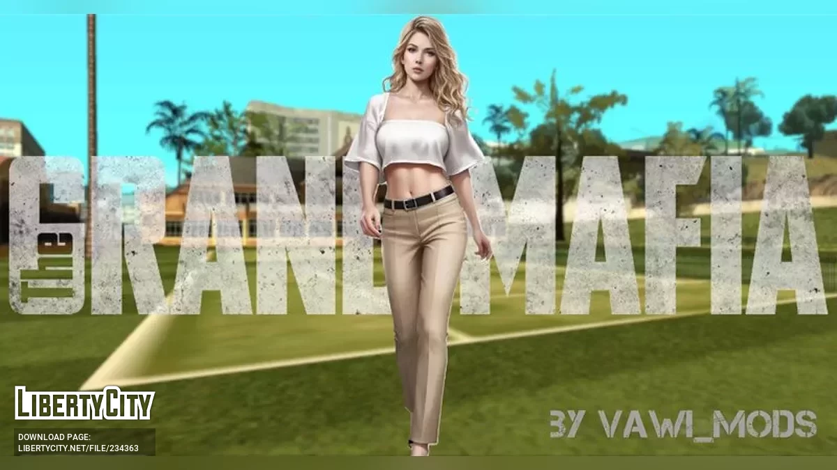 Оливия из The Grand Mafia / GTA San Andreas