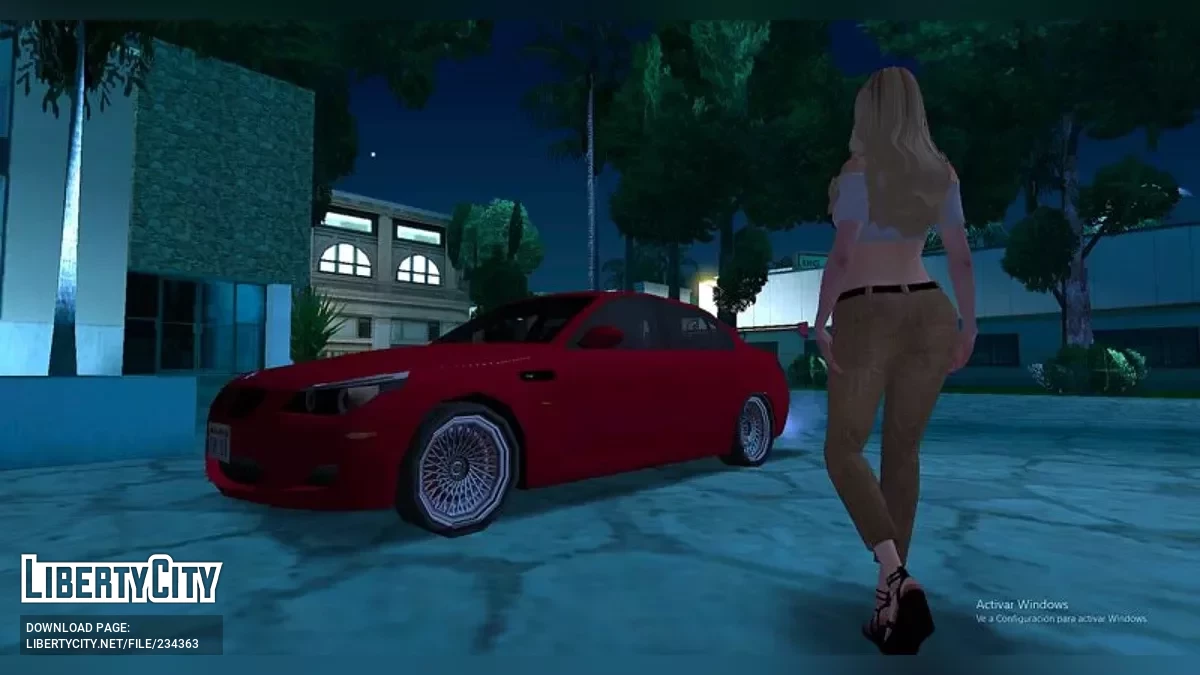 Оливия из The Grand Mafia / GTA San Andreas