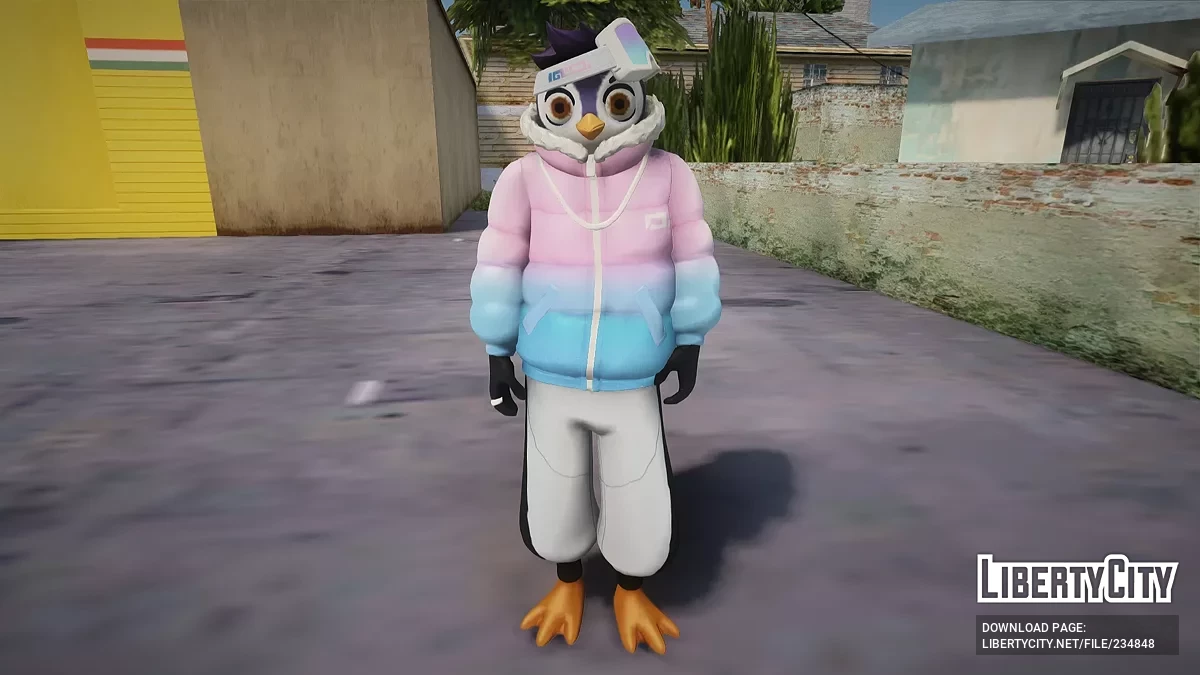 Пинг Вин из Fortnite / GTA San Andreas