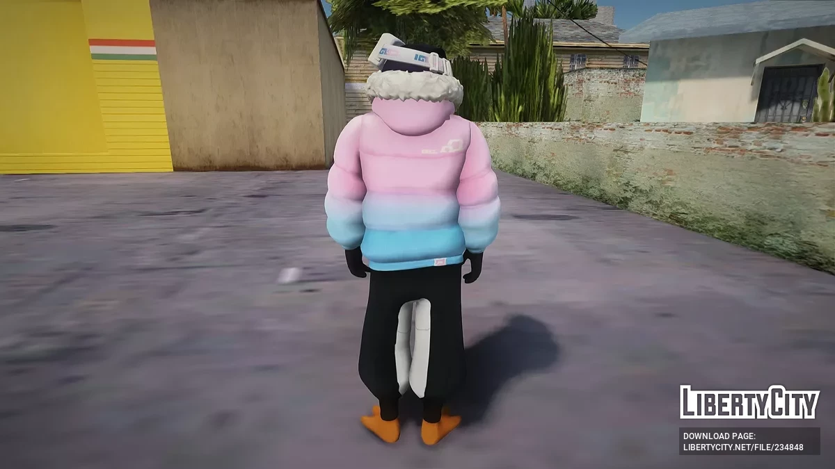 Пинг Вин из Fortnite / GTA San Andreas