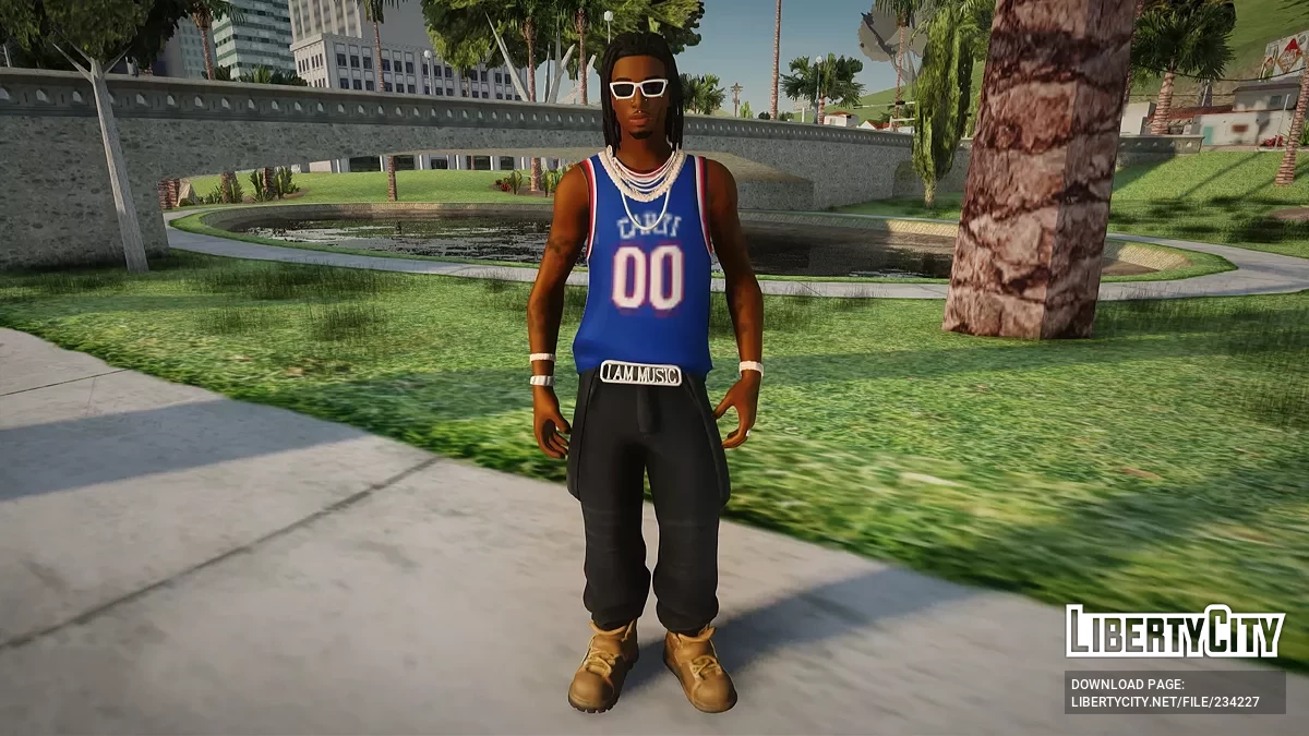 Playboi Carti из Fortnite / GTA San Andreas