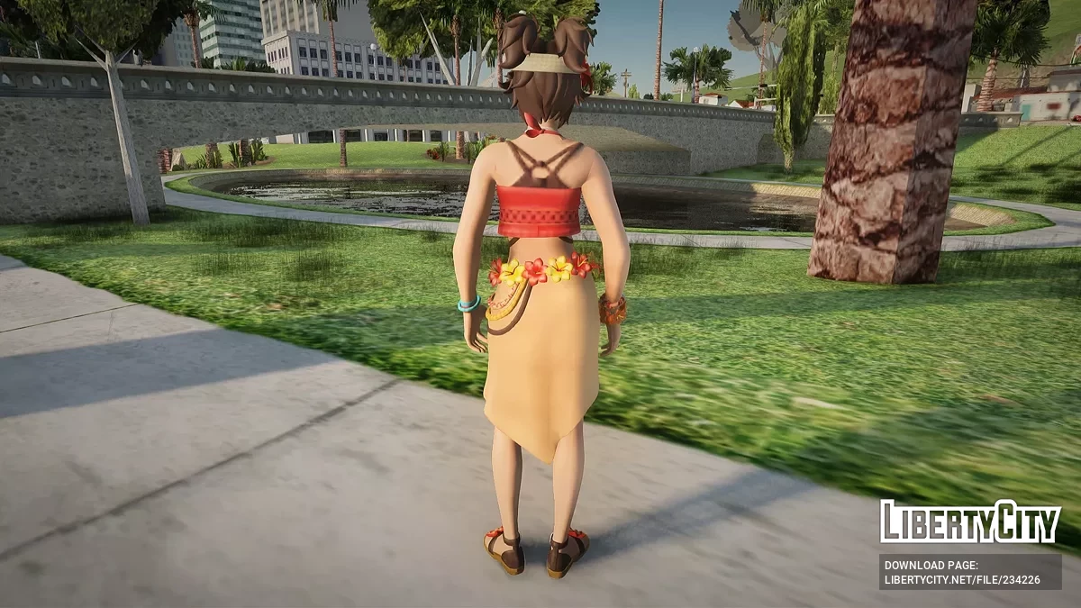 Пляжная Механика из Fortnite / GTA San Andreas