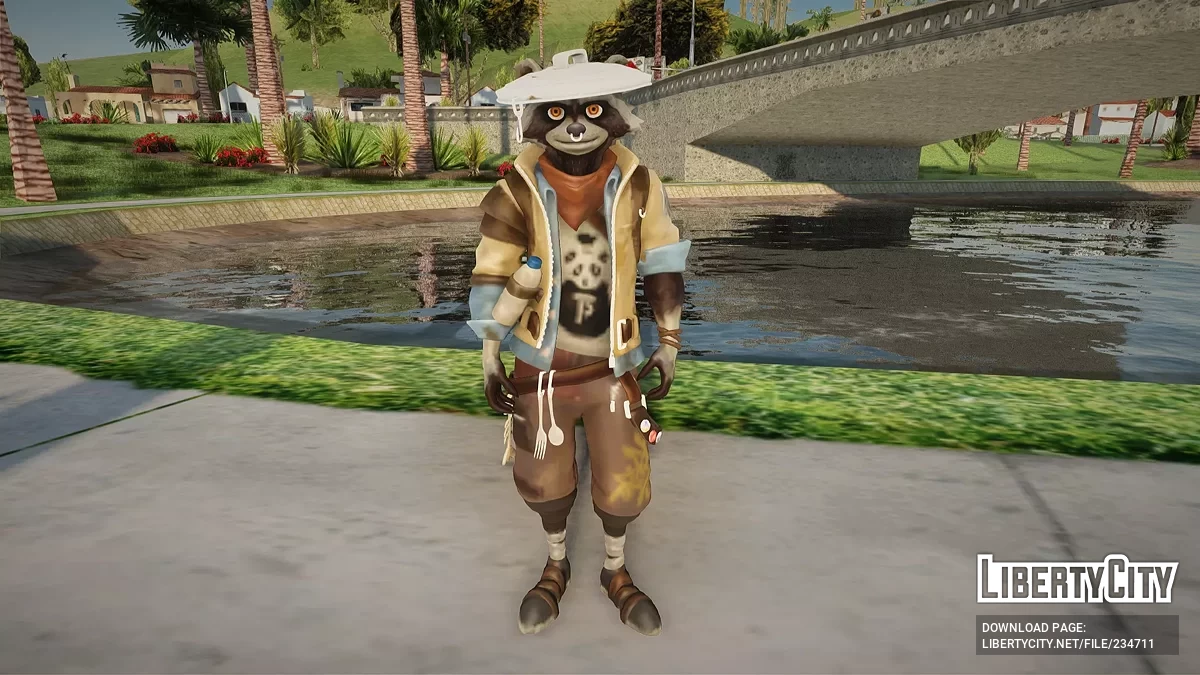 Руфус из Fortnite / GTA San Andreas