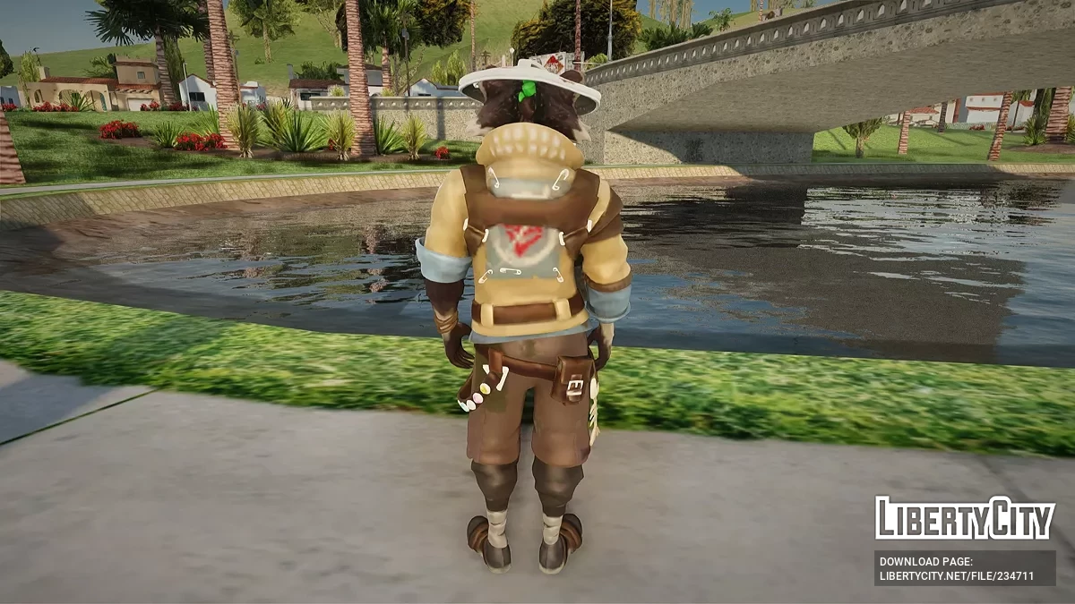 Руфус из Fortnite / GTA San Andreas