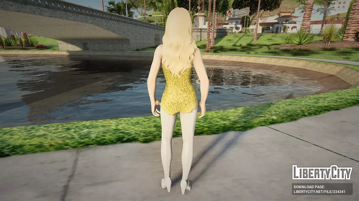 Сабрина Карпентер из Fortnite / GTA San Andreas