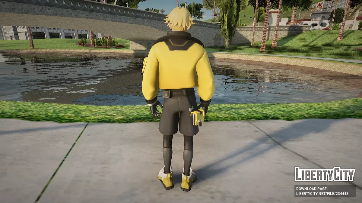 Saff из Fortnite / GTA San Andreas