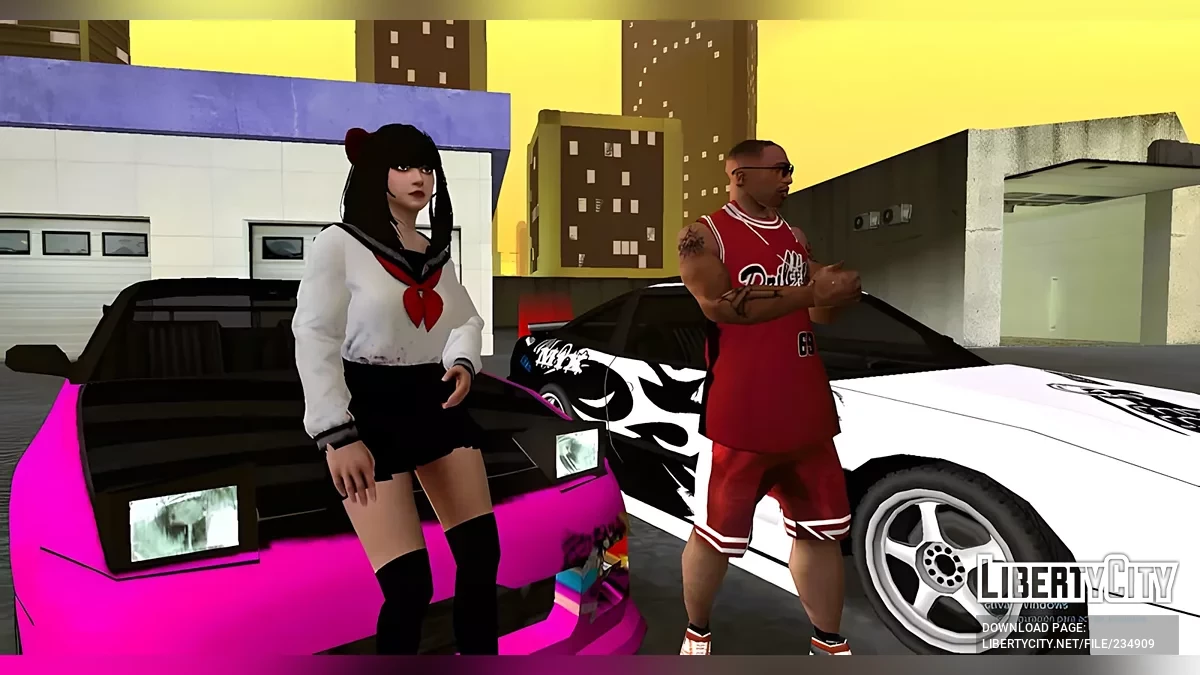 Сакурако Дзингудзи из The Grand Mafia / GTA San Andreas