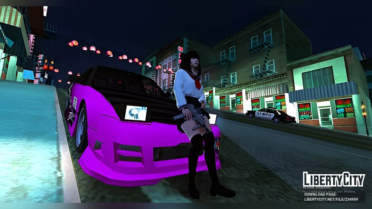 Сакурако Дзингудзи из The Grand Mafia / GTA San Andreas