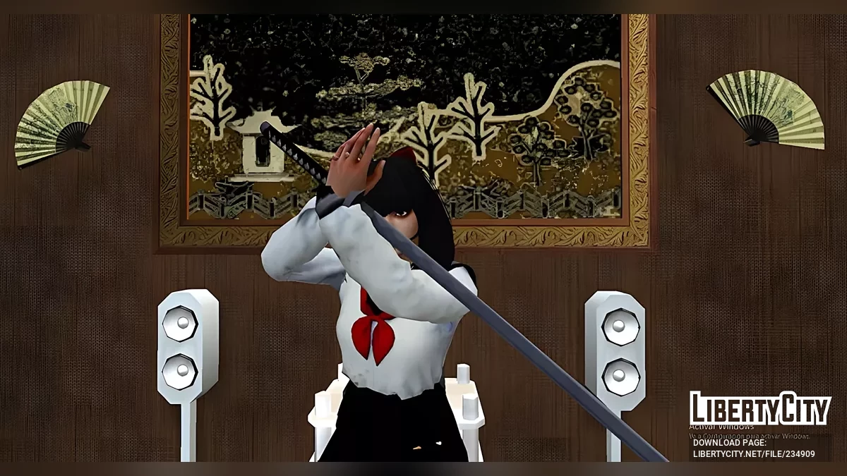 Сакурако Дзингудзи из The Grand Mafia / GTA San Andreas