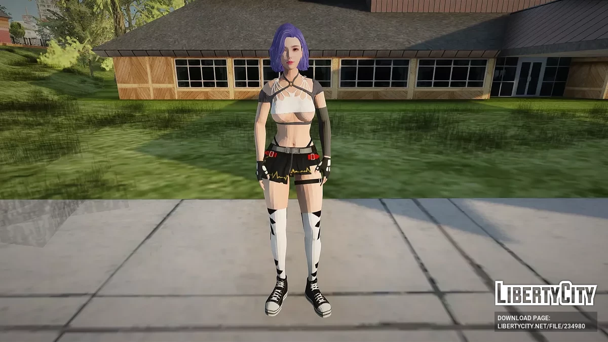 Селена из Zombie Hunter: Invasion / GTA San Andreas