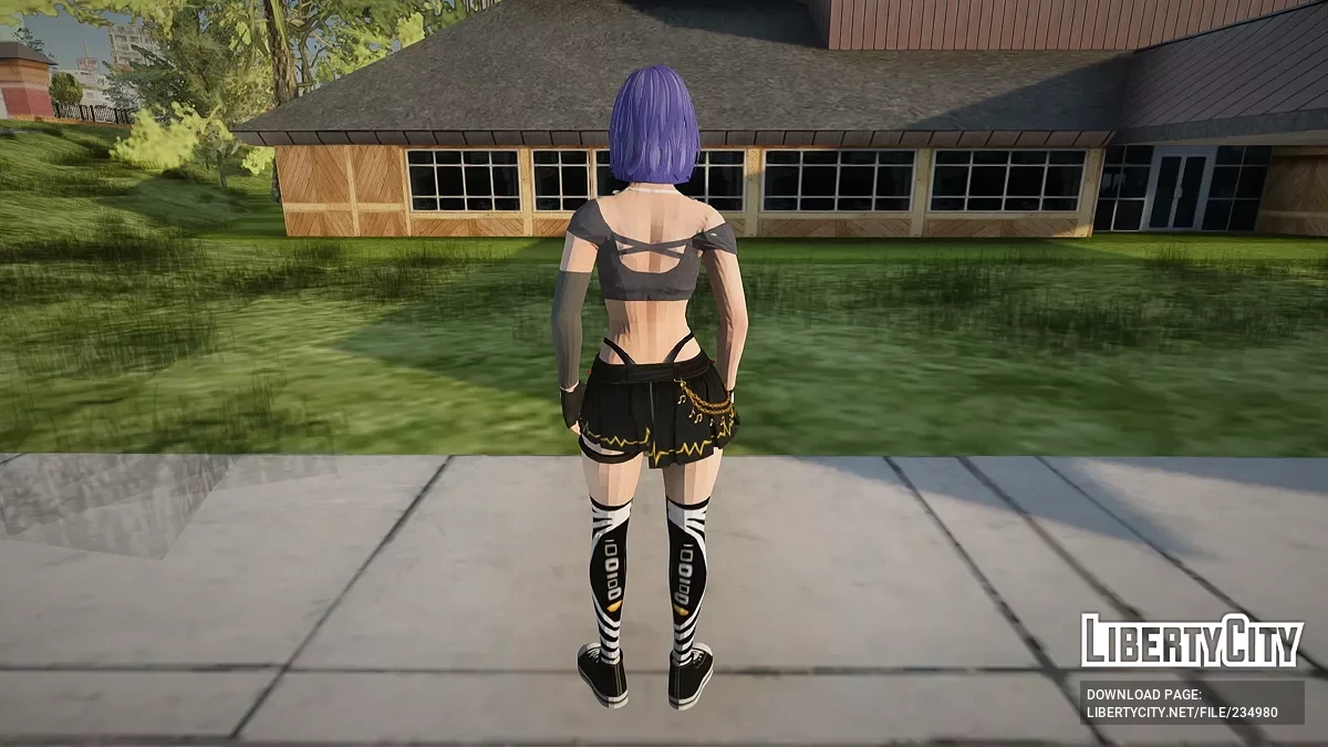 Селена из Zombie Hunter: Invasion / GTA San Andreas