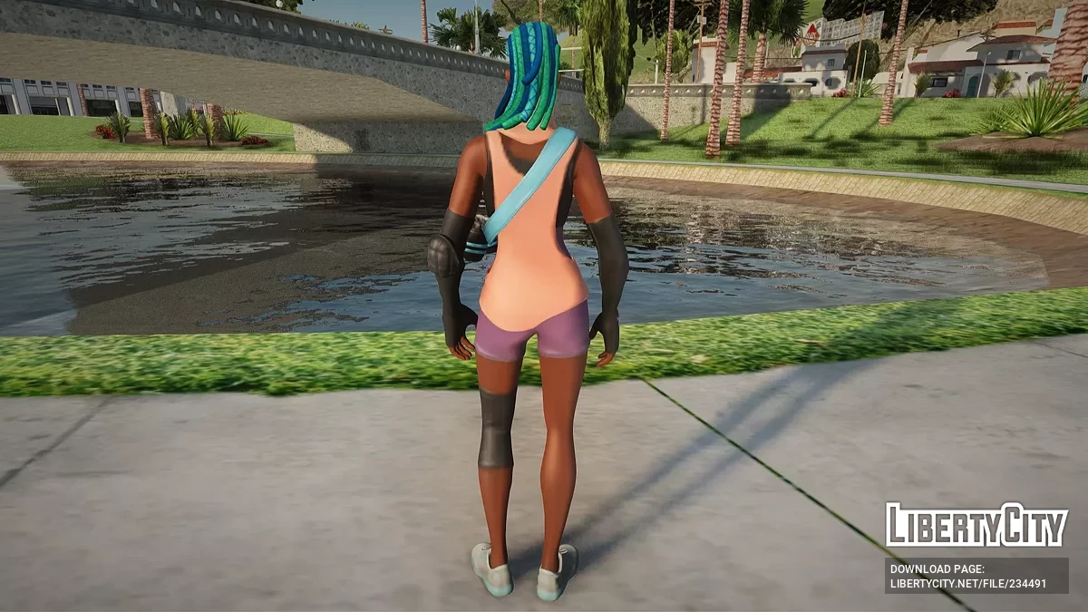 Сина из Fortnite / GTA San Andreas