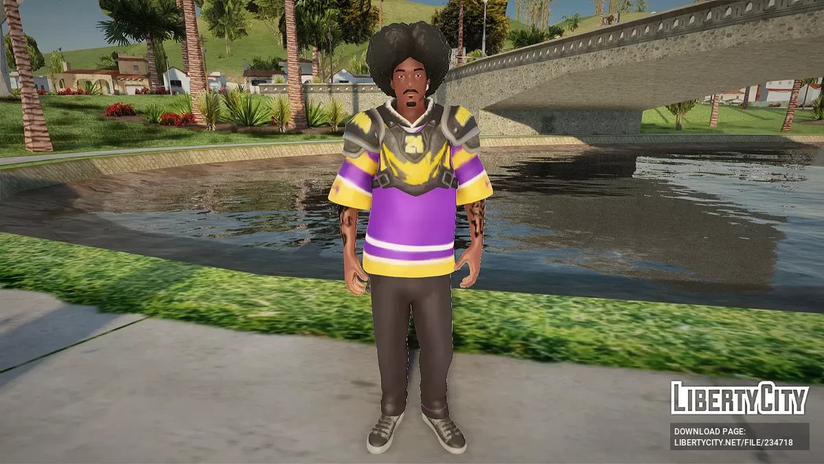 Снуп-93 из Fortnite / GTA San Andreas