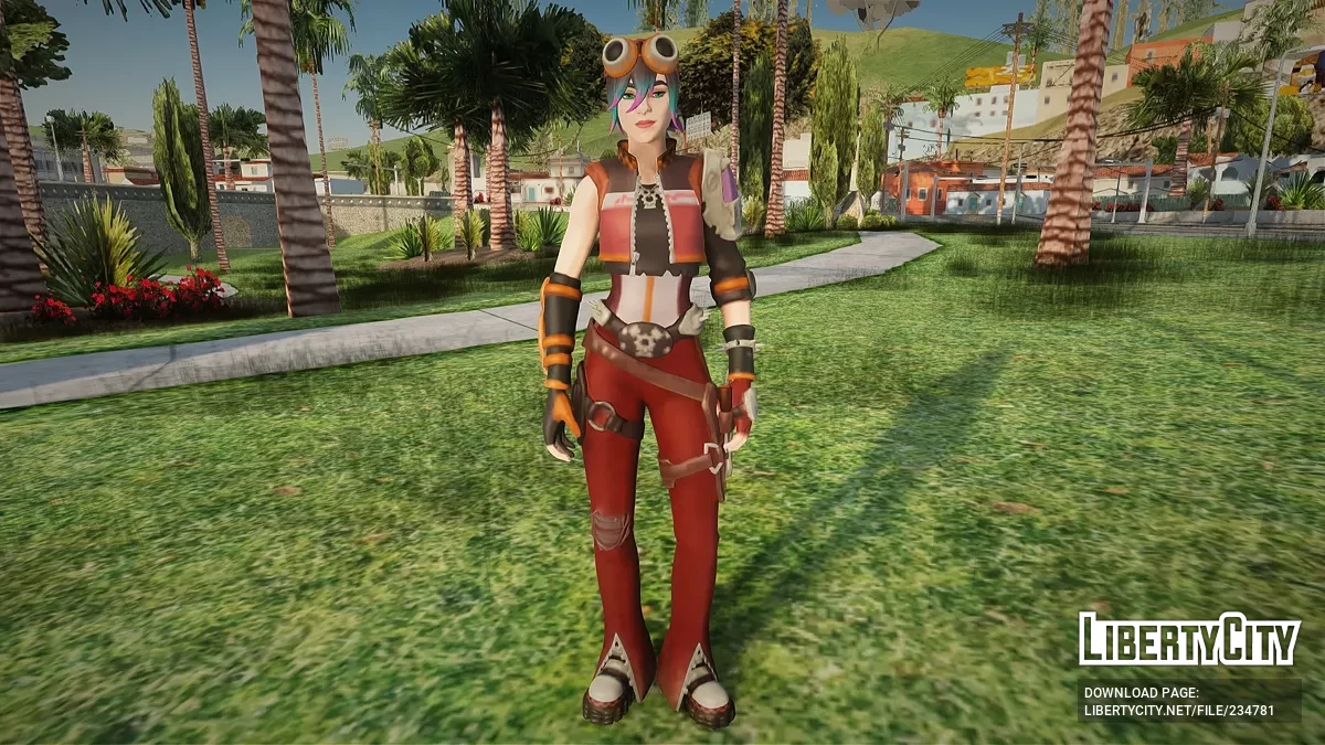 Техника из Fortnite / GTA San Andreas