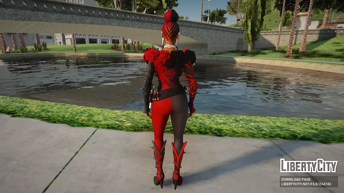 Терния из Fortnite / GTA San Andreas