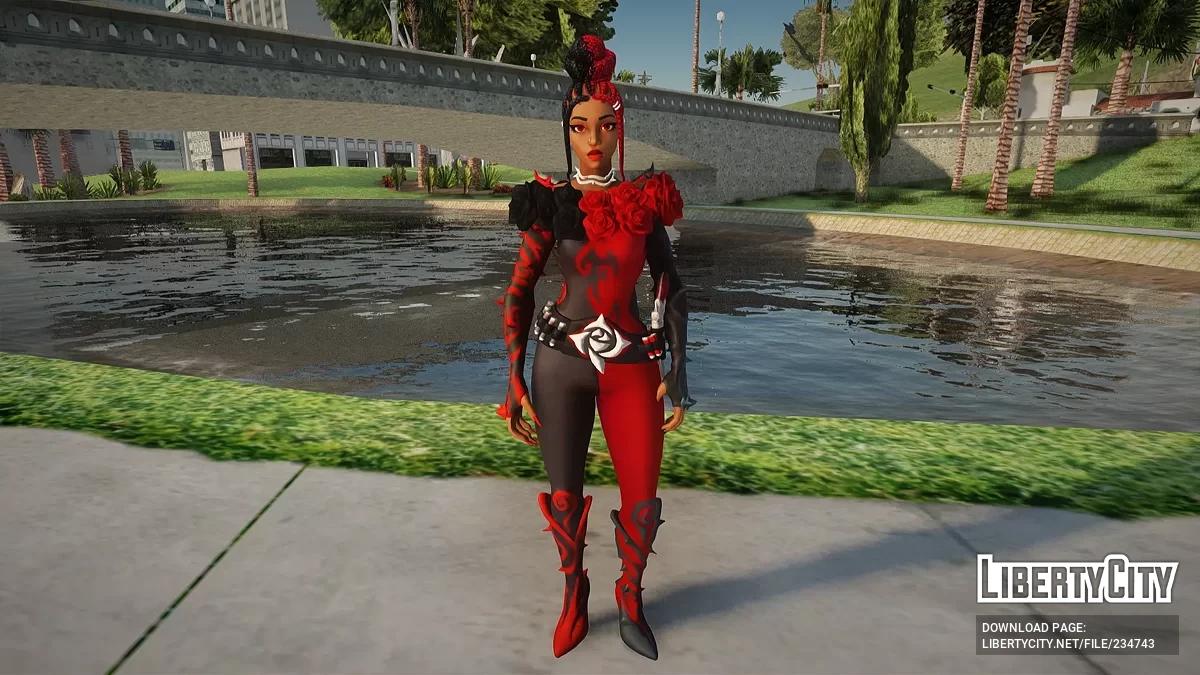 Терния из Fortnite / GTA San Andreas