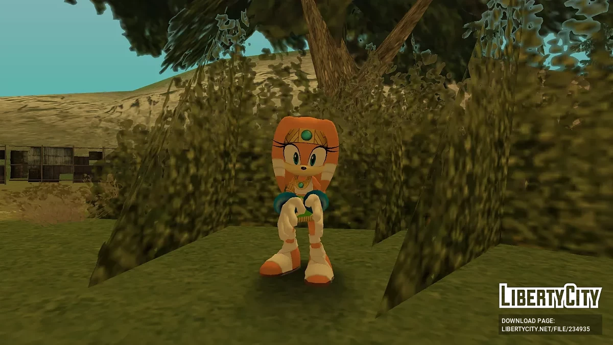 Тикал Ехидна из Sonic Forces Speed Battle / GTA San Andreas