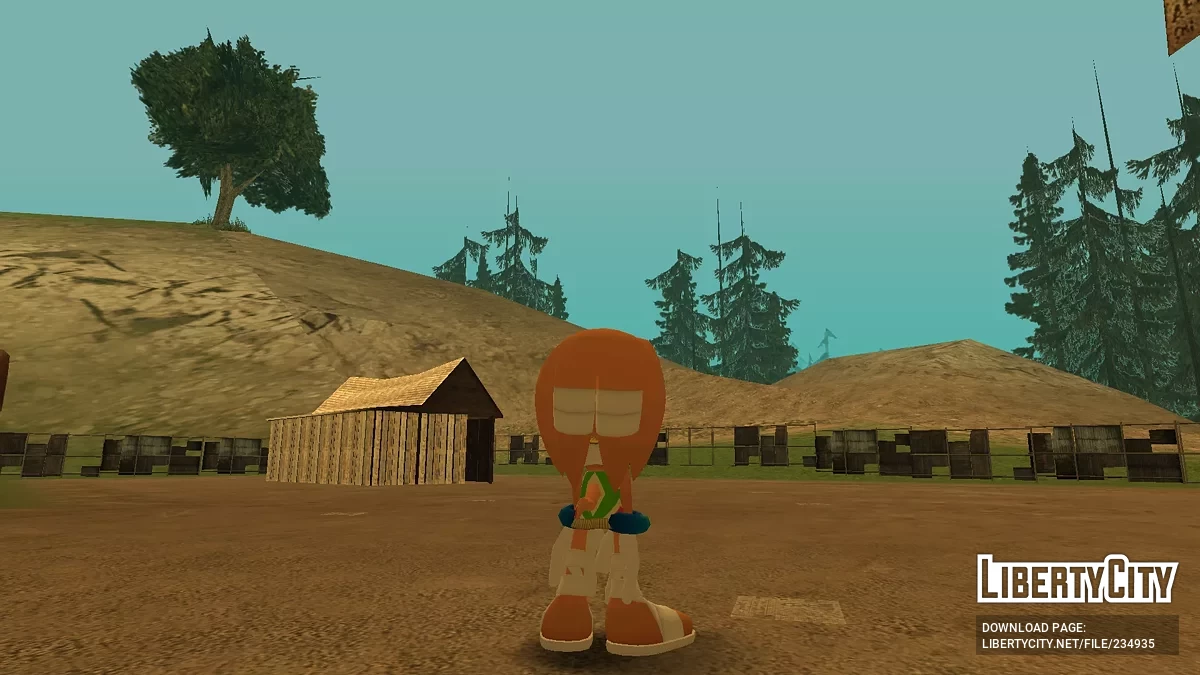 Тикал Ехидна из Sonic Forces Speed Battle / GTA San Andreas