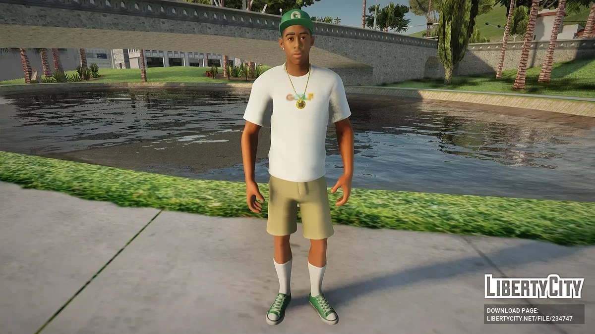 Tyler, The Creator из Fortnite / GTA San Andreas