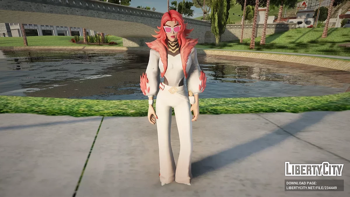 Валерия из Fortnite / GTA San Andreas