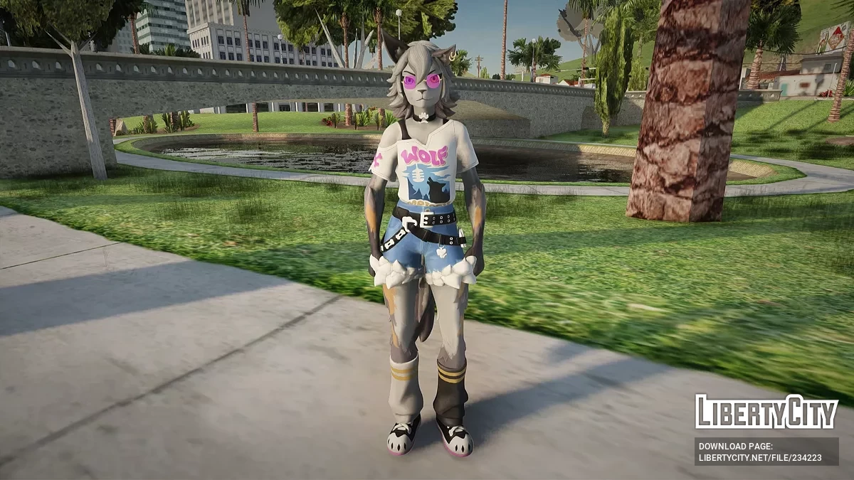 Волфи из Fortnite / GTA San Andreas