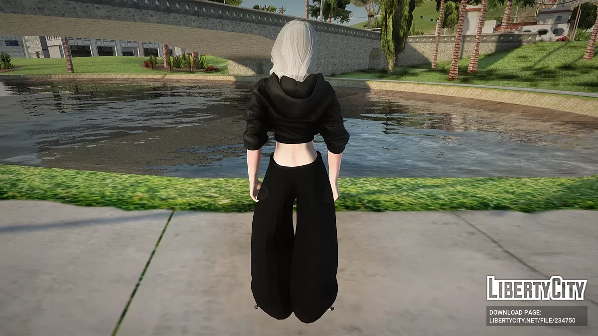 Женский скин MVFV4 / GTA San Andreas