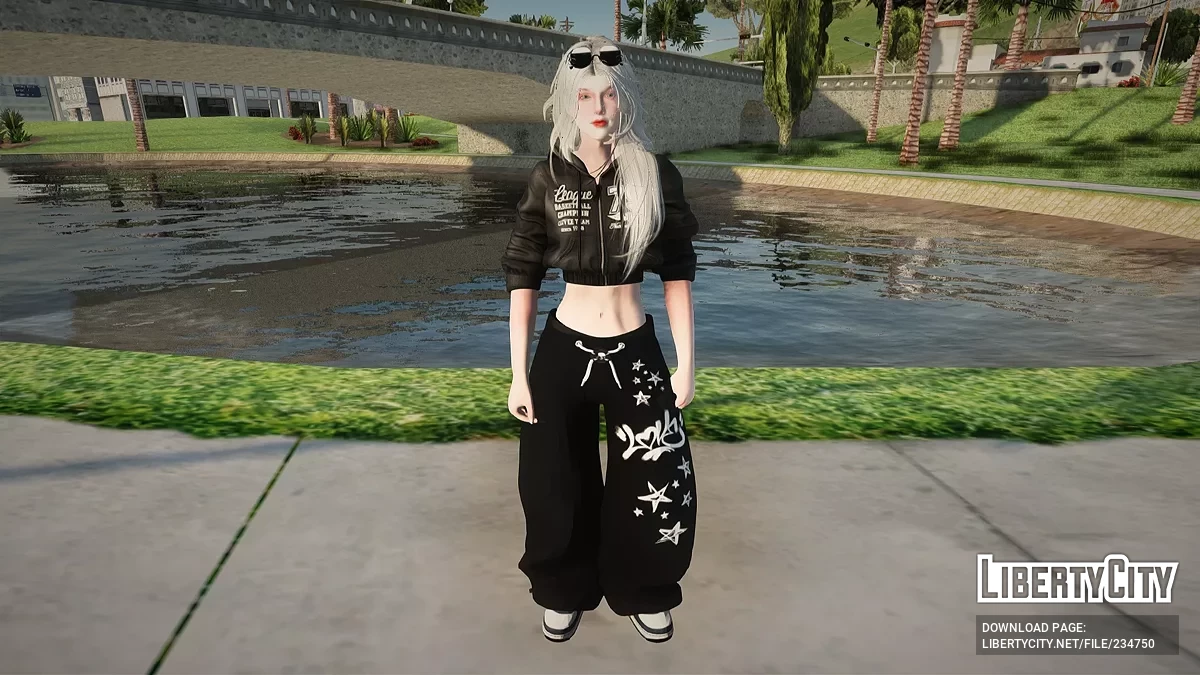 Женский скин MVFV4 / GTA San Andreas