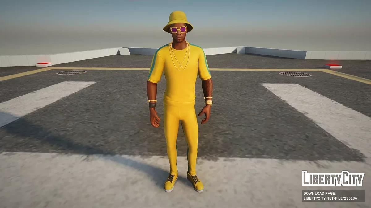 Андерсон Пак из Fortnite / GTA San Andreas