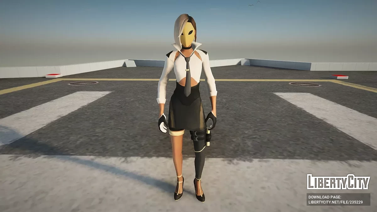 Антония из Fortnite / GTA San Andreas