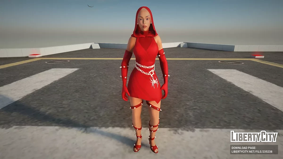 Doja Cat из Fortnite / GTA San Andreas