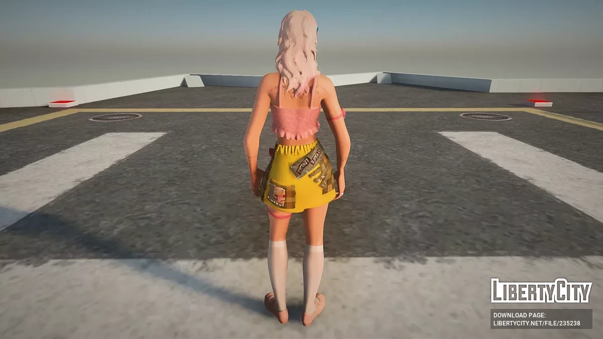 Doja Cat из Fortnite / GTA San Andreas