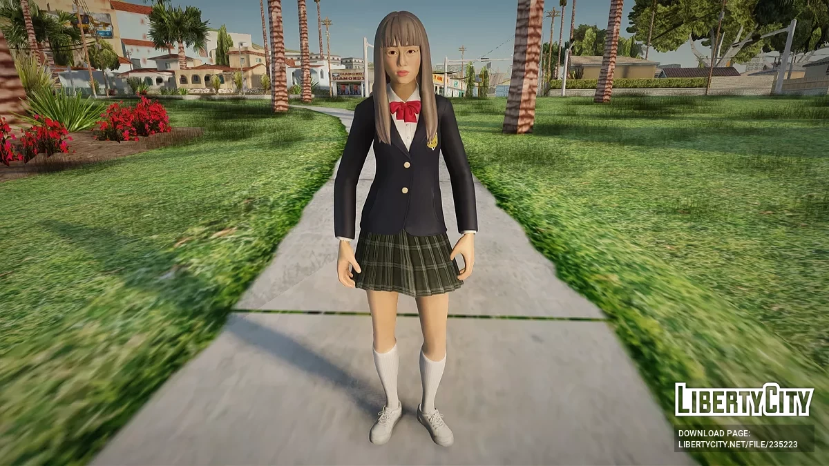 Гого Юбари из Fortnite / GTA San Andreas