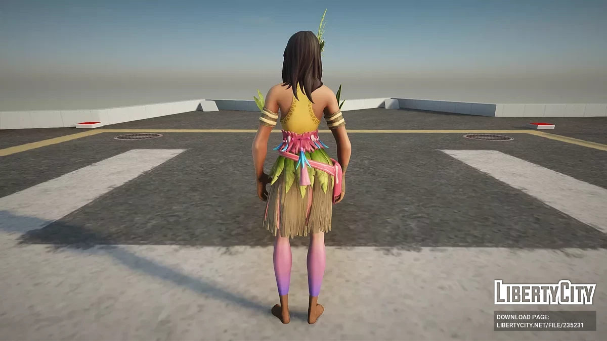 Иара из Fortnite / GTA San Andreas