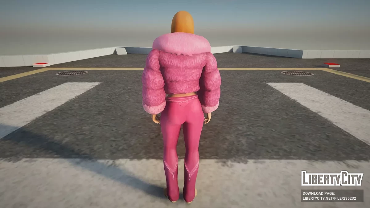 Ice Spice из Fortnite / GTA San Andreas