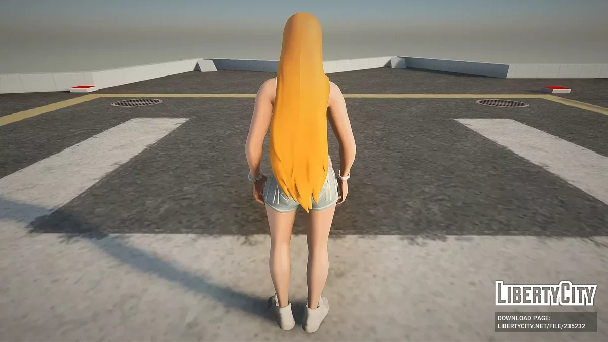 Ice Spice из Fortnite / GTA San Andreas