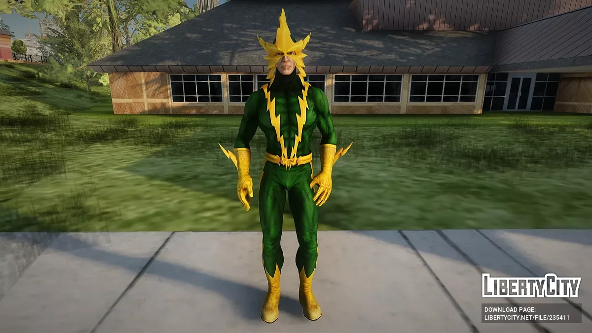 Электро из Marvel Heroes / GTA San Andreas