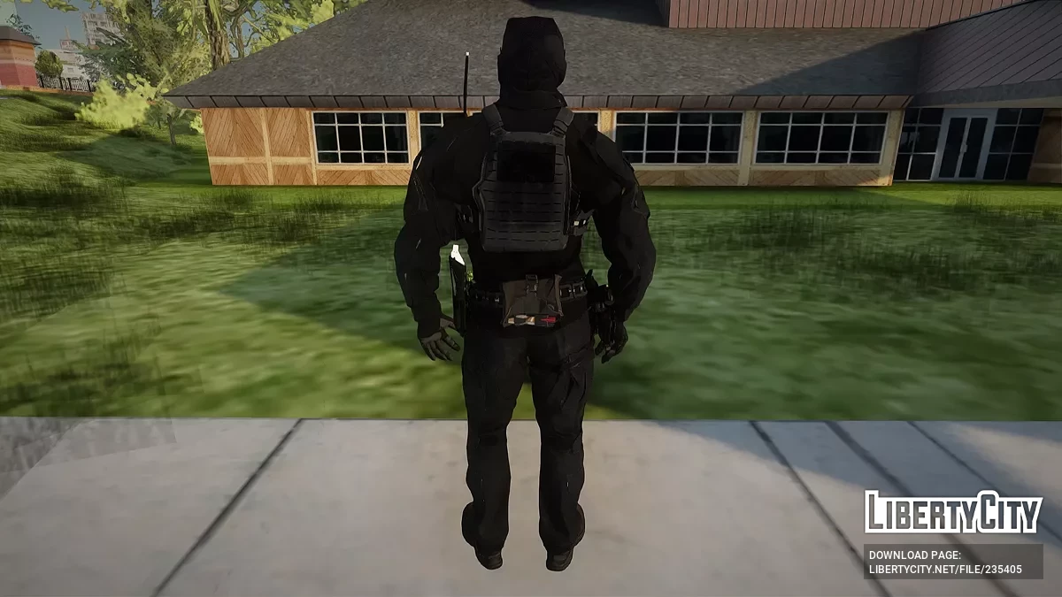 ХАНК (Командир) из Resident Evil Requiem / GTA San Andreas