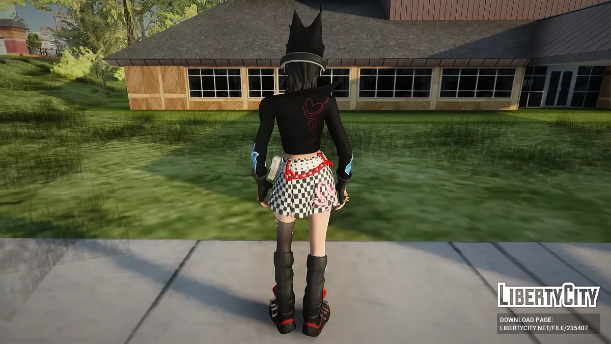 Хоуп из Fortnite / GTA San Andreas